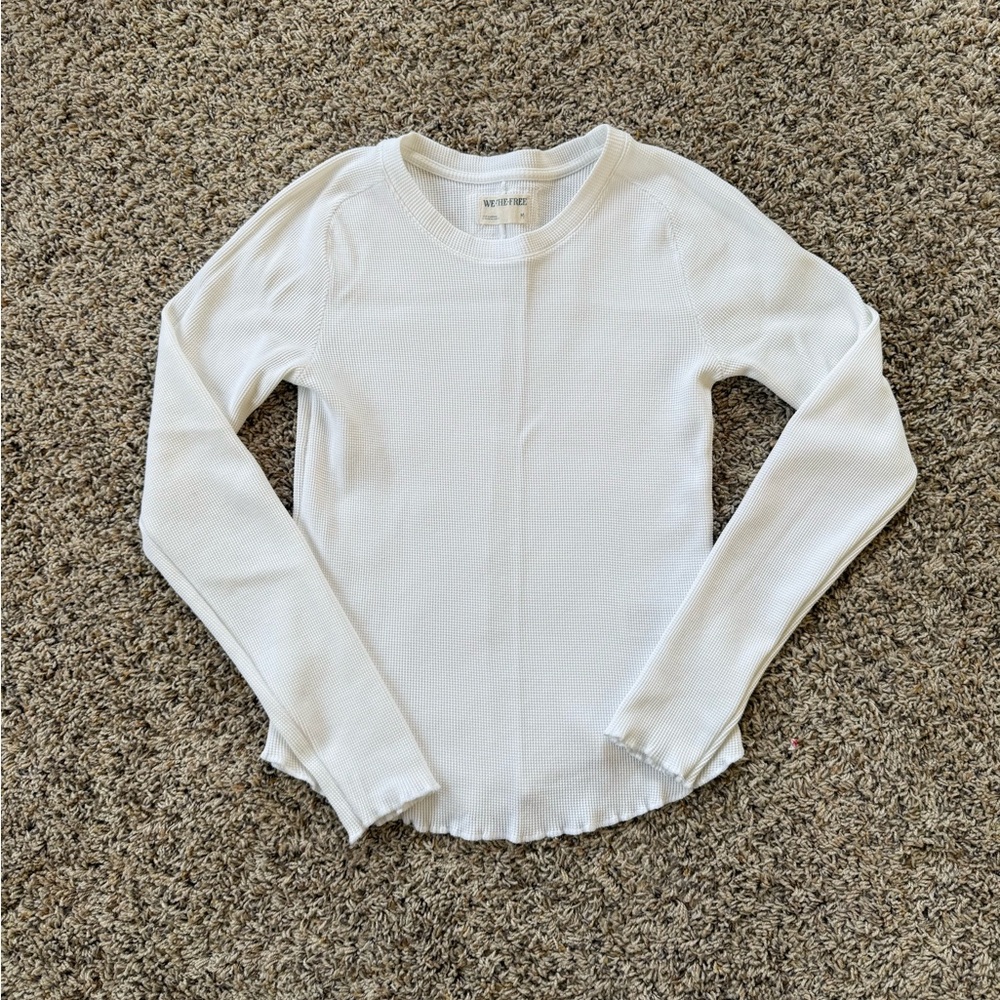 Free People Easy Does It Thermal Tee